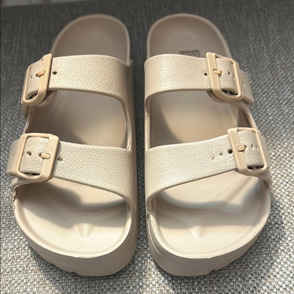Stylish Cream Sandals